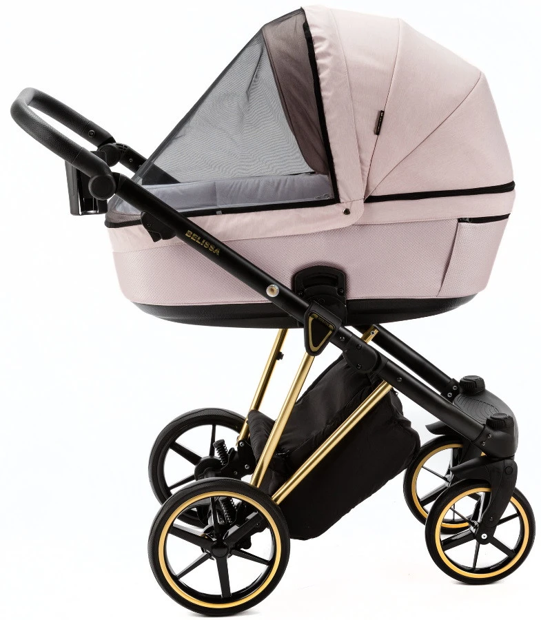 Adamex Belissa Special Edition Pink/Gold 2-in-1 Kinderwagen PS-540 13 Adamex Belissa Special Edition Pink/Gold 2-in-1 Kinderwagen PS-540 - Afbeelding 11