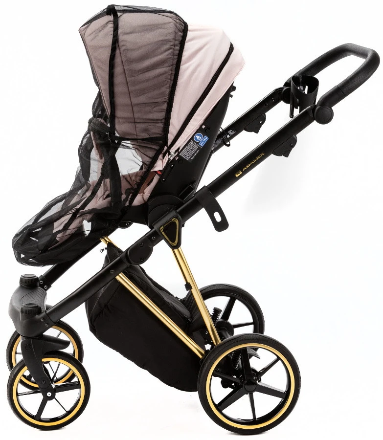 Adamex Belissa Special Edition Pink/Gold 2-in-1 Kinderwagen PS-540 14 Adamex Belissa Special Edition Pink/Gold 2-in-1 Kinderwagen PS-540 - Afbeelding 12