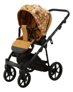 Adamex Porto Flowers Ochre 2-in-1 Kinderwagen FL-3 17 Adamex Porto Flowers Ochre 2-in-1 Kinderwagen FL-3 -Babyproducten Winkel adamex porto flowers ochre 2 in 1 kinderwagen fl 3 2