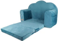 Albero Mio Cloud Sofa Velvet Sea Slaapbank V111 -Babyproducten Winkel albero mio cloud sofa color sea slaapbank v111 2