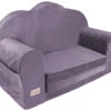 Albero Mio Cloud Sofa Velvet Heather Slaapbank V112 -Babyproducten Winkel albero mio cloud sofa heather slaapbank v112