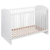 Amal II Sara Wit 60 X 120 Cm Ledikant 1 Amal II Sara Wit 60 X 120 Cm Ledikant -Babyproducten Winkel amal ii sara wit 60 x 120 cm ledikant