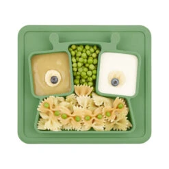 Badabulle Anti-slip Bord Met Vakjes B005215 -Babyproducten Winkel b005215 photo 04 anti slip compartment plate 3661276174238 1920x1920