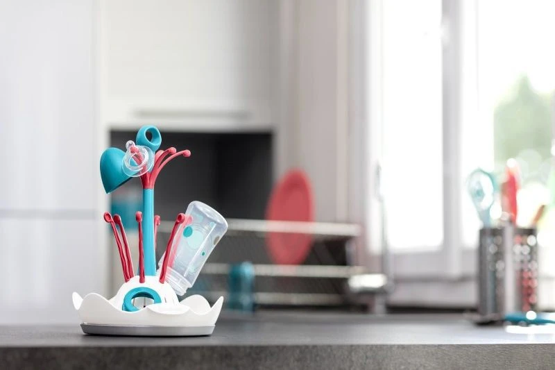 Badabulle Wit Flessen Droogrek B006911 4 Badabulle Wit Flessen Droogrek B006911 - Afbeelding 2