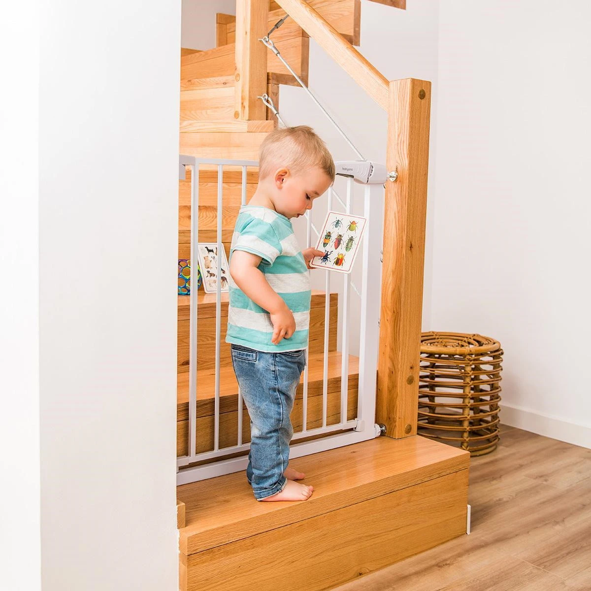 Baby Ono Safety Gate Wit Traphek Klemhek 943/01 8 Baby Ono Safety Gate Wit Traphek Klemhek 943/01 - Afbeelding 6