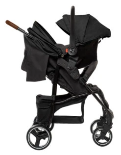 Babygo Basket Dark Grey Melange Wandelwagen Incl. Autostoel 64011 -Babyproducten Winkel babygo basket dark grey melange wandelwagen incl. autostoel 64011 1