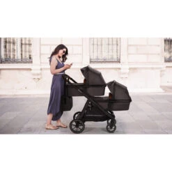 Babygo Duo Grey Tandem Kinderwagen 7801 -Babyproducten Winkel babygo duo grey tandem kinderwagen 7801 18 1