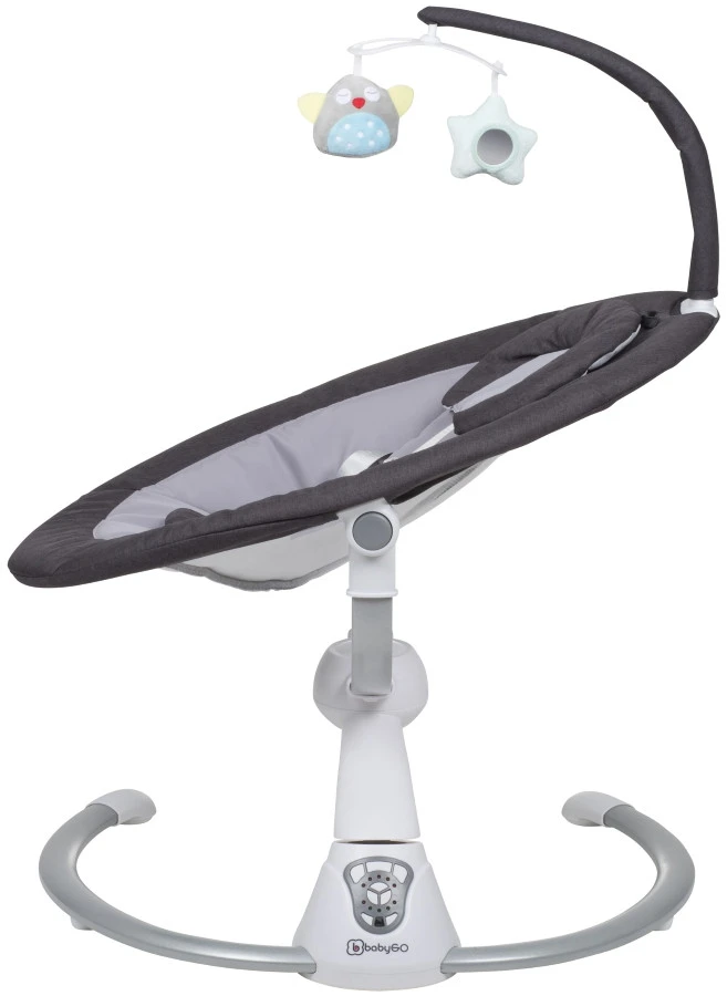 BabyGo Homey Black Swing Babyschommel 190-1 7 BabyGo Homey Black Swing Babyschommel 190-1 - Afbeelding 5