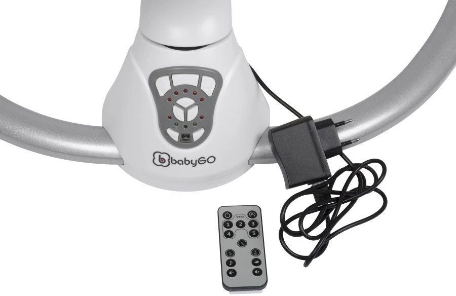 Babygo Homey Set Black Babyschommel En Kinderstoel 19013 11 Babygo Homey Set Black Babyschommel En Kinderstoel 19013 - Afbeelding 9