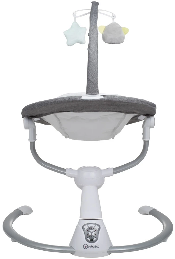 Babygo Homey Set Grey Babyschommel En Kinderstoel 19022 11 Babygo Homey Set Grey Babyschommel En Kinderstoel 19022 - Afbeelding 9