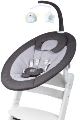 Babygo Homey Set Black/White Babyschommel En Kinderstoel 19014 29 Babygo Homey Set Black/White Babyschommel En Kinderstoel 19014 -Babyproducten Winkel babygo homey set dark greywhite babyschommel en kinderstoel 19014 3