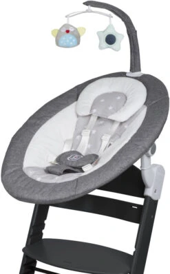 Babygo Homey Set Grey/Black Babyschommel En Kinderstoel 19023 22 Babygo Homey Set Grey/Black Babyschommel En Kinderstoel 19023 -Babyproducten Winkel babygo homey set greyblack babyschommel en kinderstoel 19023 3