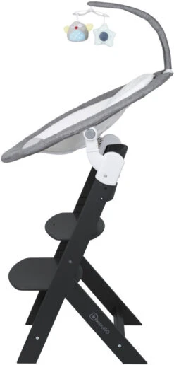 Babygo Homey Set Grey/Black Babyschommel En Kinderstoel 19023 23 Babygo Homey Set Grey/Black Babyschommel En Kinderstoel 19023 -Babyproducten Winkel babygo homey set greyblack babyschommel en kinderstoel 19023 4