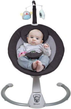 BabyGo Homey Grey Swing Babyschommel 190-2 -Babyproducten Winkel babygo homey swing babyschommel 1 1