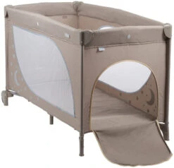 Babygo MoonStars Beige Melange Campingbed 4802 -Babyproducten Winkel babygo moonstars beige campingbed 3