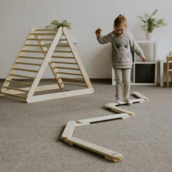 Babygo Nature 4-delige Balansbalk 8602 11 Babygo Nature 4-delige Balansbalk 8602 -Babyproducten Winkel babygo nature balansbalk sfeer 3