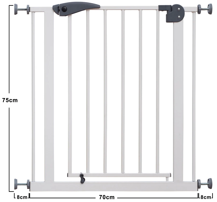 Babygo Safety Gate White Traphek Klemhek 4051 7 Babygo Safety Gate White Traphek Klemhek 4051 - Afbeelding 5