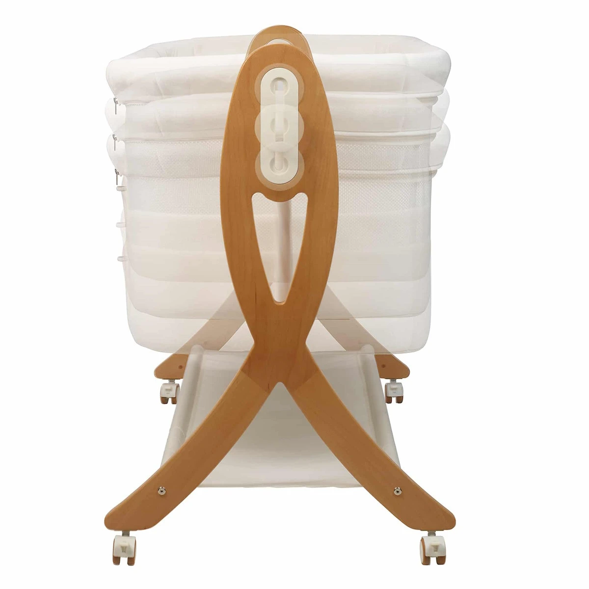 Babygo SideBySide Creme Wieg Aan Bed 4161 4 Babygo SideBySide Creme Wieg Aan Bed 4161 - Afbeelding 2