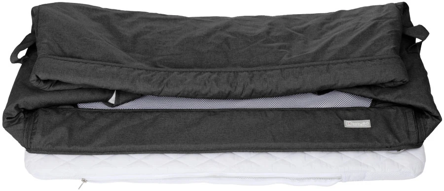 Babygo Together Zwart/Roségoud Wieg Aan Bed 4605 8 Babygo Together Zwart/Roségoud Wieg Aan Bed 4605 - Afbeelding 6