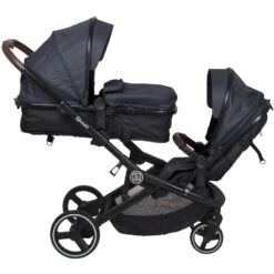 Babygo Twinner Grey Tandem Duowagen Incl. 2 Autostoelen 33 Babygo Twinner Grey Tandem Duowagen Incl. 2 Autostoelen -Babyproducten Winkel babygo twinner tandem duowagen 16 2 1