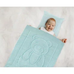 Babyjem Velvet Groen Dekentje Met Kussen 664 -Babyproducten Winkel babyjem velvet groen dekentje met kussen 664 2