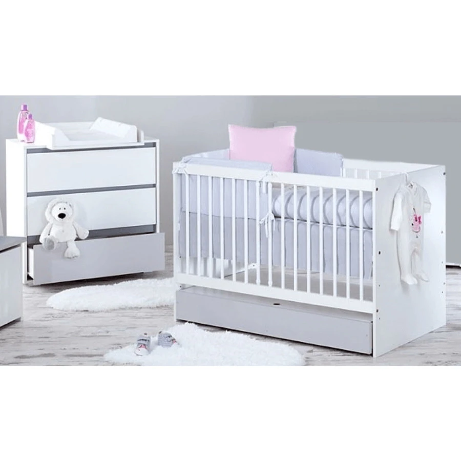 Babykamer Jasmijn: Ledikant En Commode 4 Babykamer Jasmijn: Ledikant En Commode - Afbeelding 2