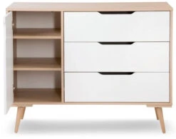 Babykamer Marloes Naturel: Ledikant & Commode -Babyproducten Winkel babykamer marloes ledikant commode kast 6 1 5