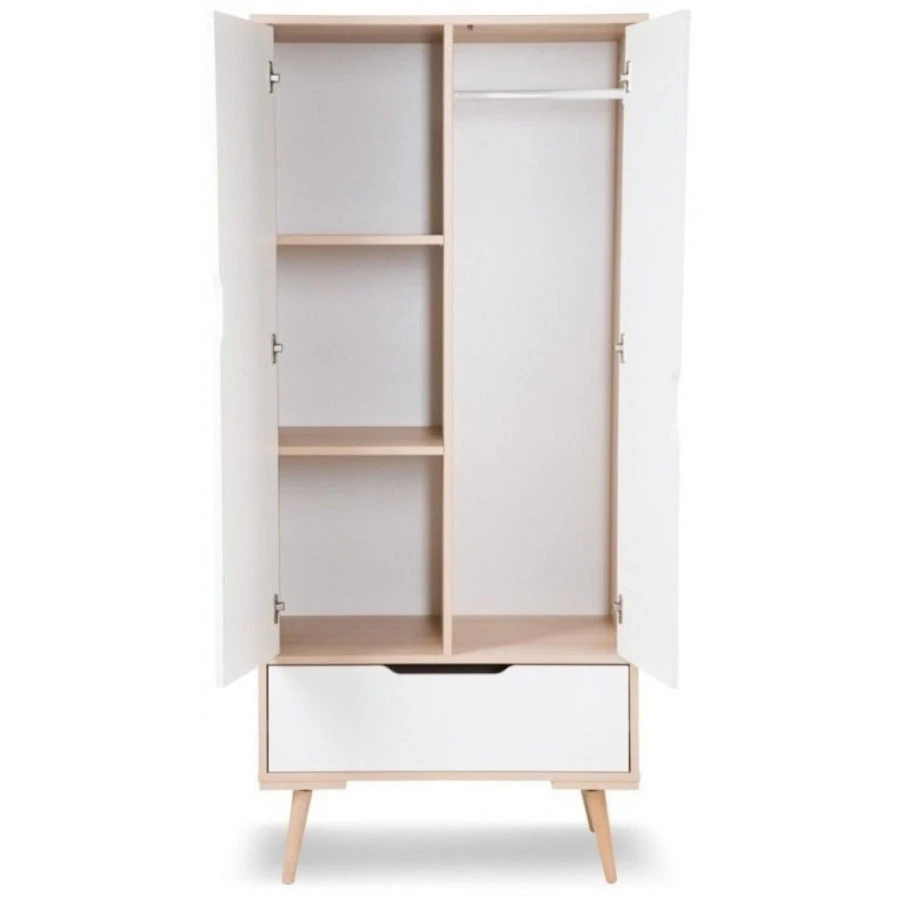 Babykamer Marloes Naturel: Ledikant, Commode & 2-Deurskast 9 Babykamer Marloes Naturel: Ledikant, Commode & 2-Deurskast - Afbeelding 7