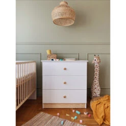 Commode Milly Wit 20 Commode Milly Wit -Babyproducten Winkel babykamermillyledikantcommodesfeer3