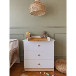 Commode Milly Wit 19 Commode Milly Wit -Babyproducten Winkel babykamermillyledikantcommodesfeer4