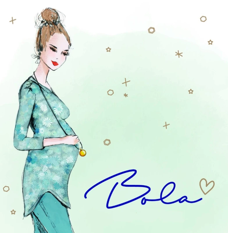 Babylonia Bola Ster/Maan Zwangerschapsketting Met Babybel VF101 5 Babylonia Bola Ster/Maan Zwangerschapsketting Met Babybel VF101 - Afbeelding 3