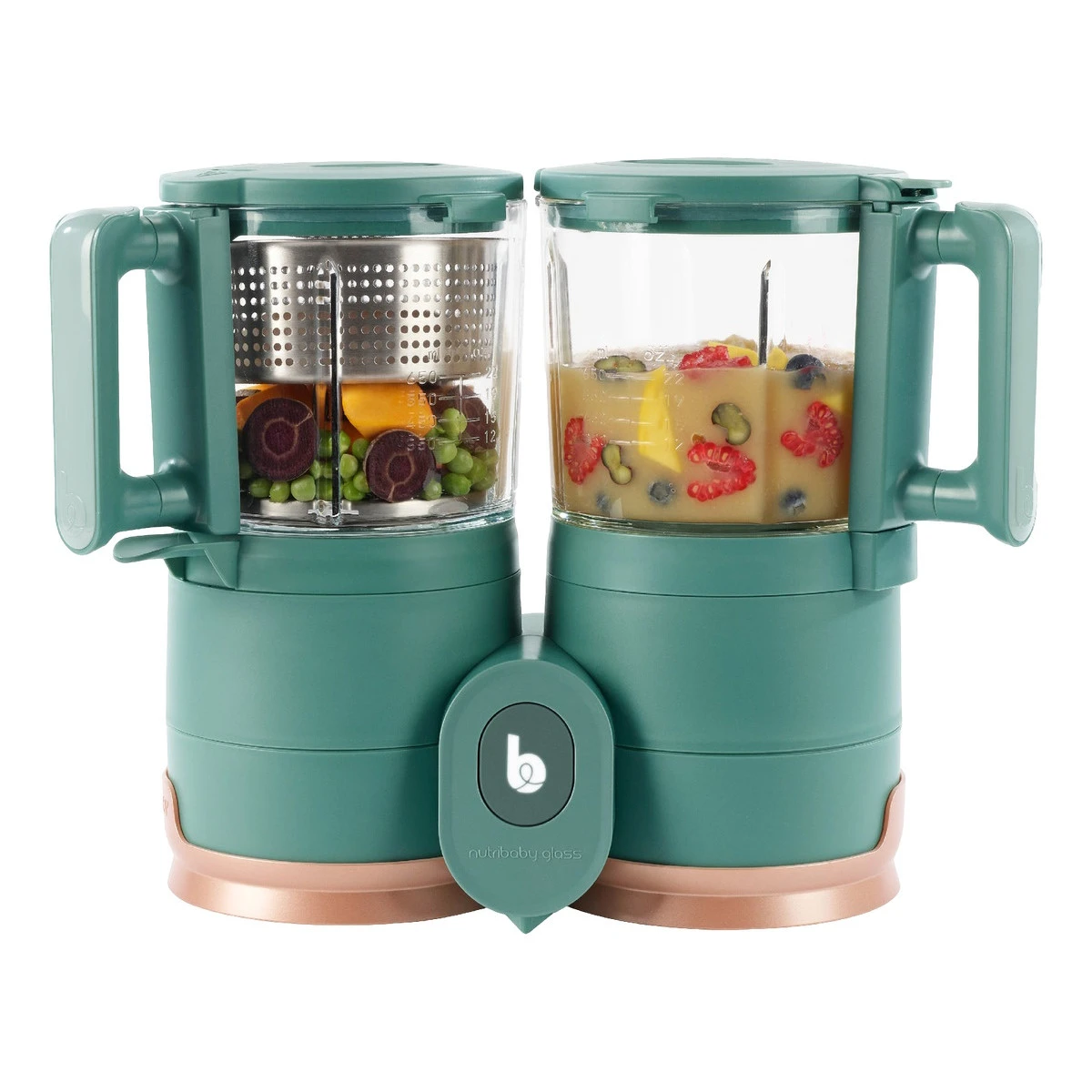 Babymoov Nutribaby Glazen 4-in-1 Foodprocessor A001132 3 Babymoov Nutribaby Glazen 4-in-1 Foodprocessor A001132