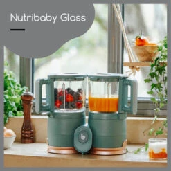 Babymoov Nutribaby Glazen 4-in-1 Foodprocessor A001132 22 Babymoov Nutribaby Glazen 4-in-1 Foodprocessor A001132 -Babyproducten Winkel babymoov glazen nutribaby a001132 3