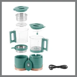 Babymoov Nutribaby Glazen 4-in-1 Foodprocessor A001132 15 Babymoov Nutribaby Glazen 4-in-1 Foodprocessor A001132 -Babyproducten Winkel babymoov glazen nutribaby a001132 7