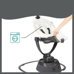 Babymoov Swoon Evolution Teddy Curl White Babyschommel A055020 -Babyproducten Winkel babymoov swoon evolution curl white babyschommel a055020 6