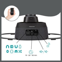 Babymoov Swoon Evolution Teddy Curl White Babyschommel A055020 -Babyproducten Winkel babymoov swoon evolution curl white babyschommel a055020 7