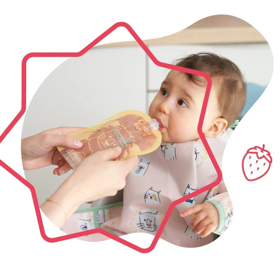 Badabulle 15 Stuks Herbruikbare Knijpzakjes B004500 9 Badabulle 15 Stuks Herbruikbare Knijpzakjes B004500 - Afbeelding 7