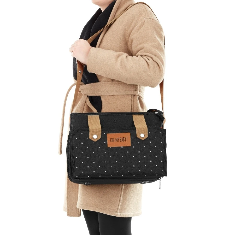 Badabulle Easy Travel Zwarte Luiertas B043028 5 Badabulle Easy Travel Zwarte Luiertas B043028 - Afbeelding 3