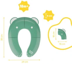 Badabulle Groen Toiletverkleiner B027009 -Babyproducten Winkel badabulle groen toiletverkleiner b027009 4 1920x1920