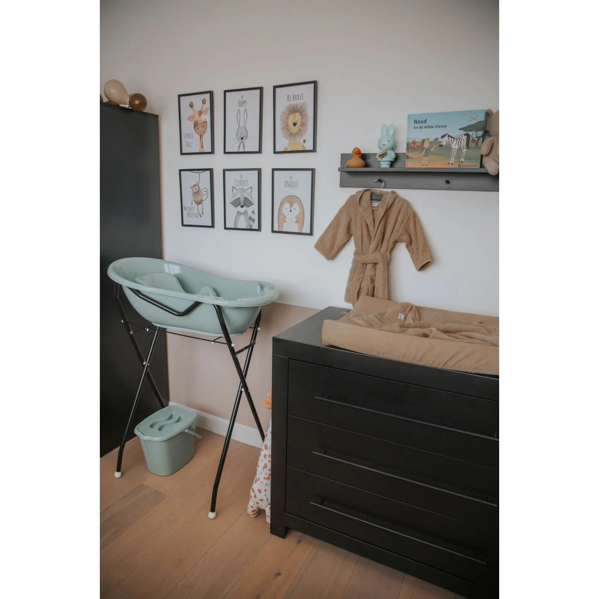 MamaLoes Stone Green Badset Incl. Graphite Badstandaard 19 MamaLoes Stone Green Badset Incl. Graphite Badstandaard - Afbeelding 17