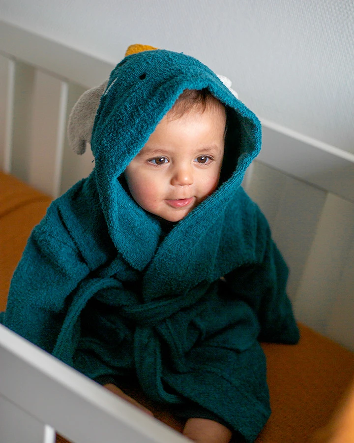 Blush & Blossom Dragon Diego 0-1jr Badstof Badjas TR-BB4206 12 Blush & Blossom Dragon Diego 0-1jr Badstof Badjas TR-BB4206 - Afbeelding 10