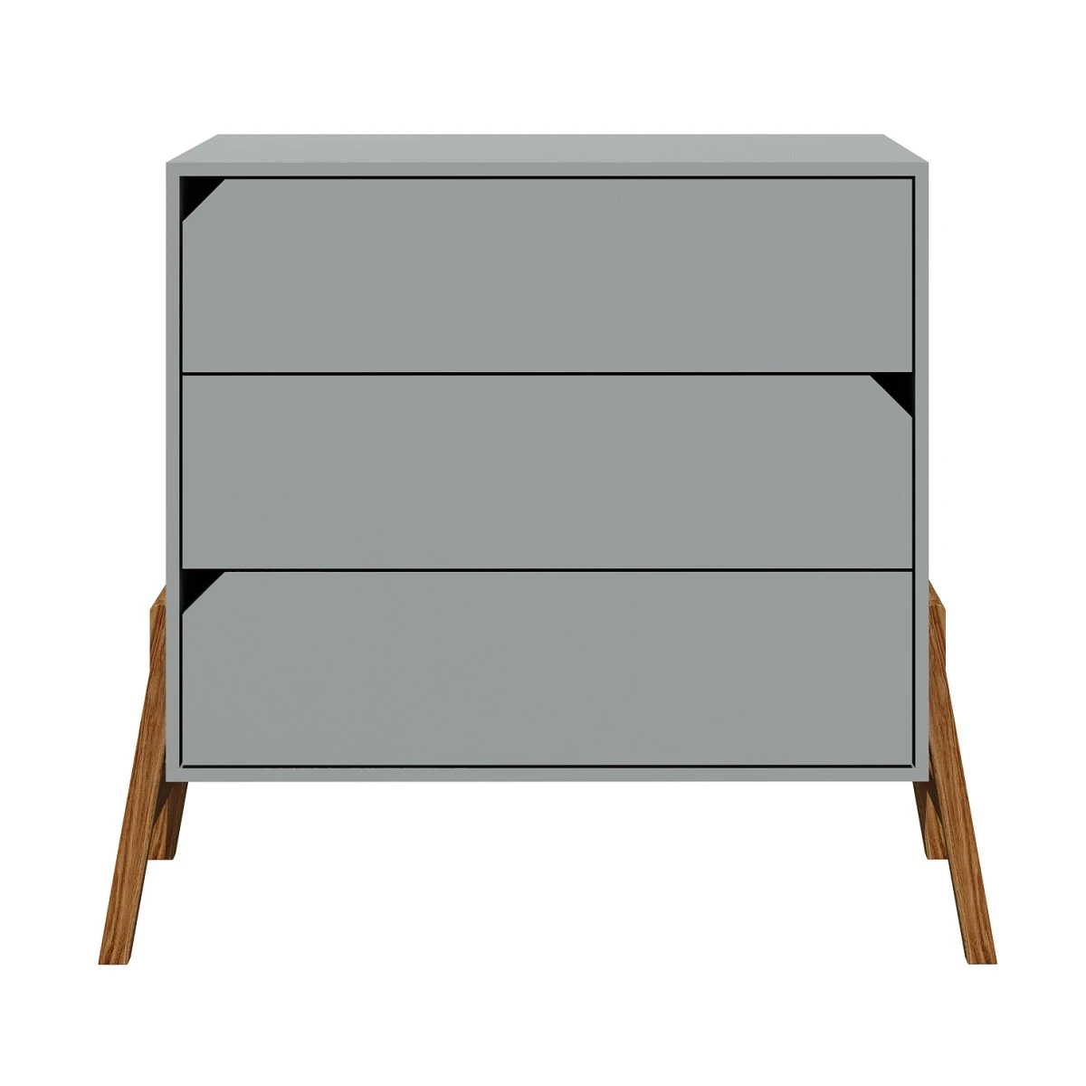 Bellamy Lotta Grey Babykamer: Ledikant/Juniorbed En Commode 9 Bellamy Lotta Grey Babykamer: Ledikant/Juniorbed En Commode - Afbeelding 7