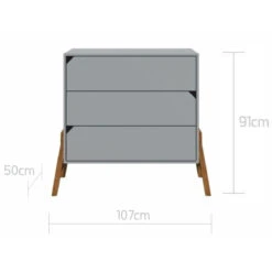 Bellamy Lotta Grey Babykamer: Ledikant/Juniorbed En Commode 21 Bellamy Lotta Grey Babykamer: Ledikant/Juniorbed En Commode -Babyproducten Winkel bellamy lotta grey commode loszkomo 4 1