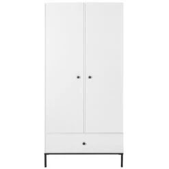 Bellamy Lumi White Babykamer: Ledikant/Juniorbed, Commode En 2-Deurskast 31 Bellamy Lumi White Babykamer: Ledikant/Juniorbed, Commode En 2-Deurskast -Babyproducten Winkel bellamy lumi white 2 deurskast lubisz2d 1 1