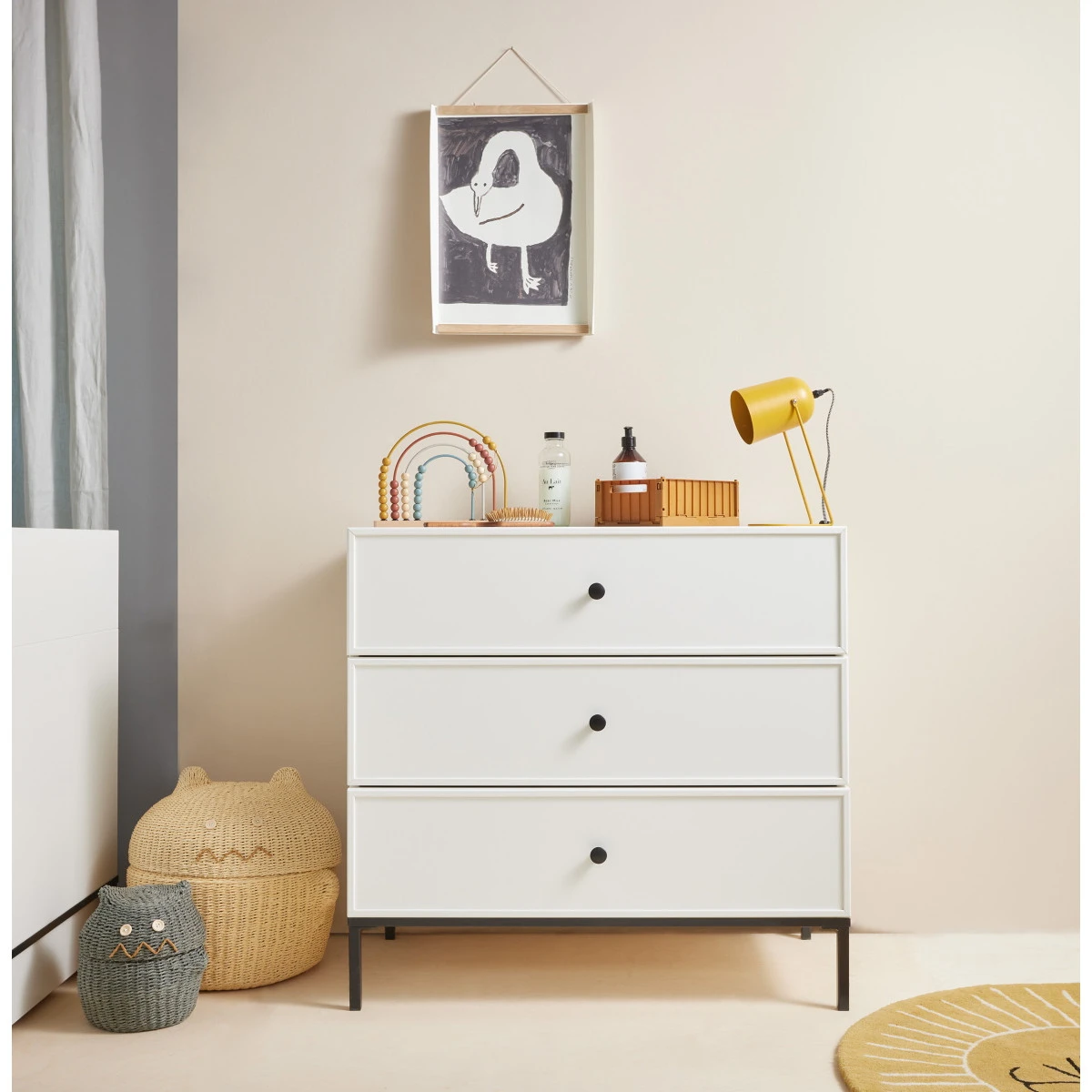 Bellamy Lumi White Commode LUBiKOMO 6 Bellamy Lumi White Commode LUBiKOMO - Afbeelding 4