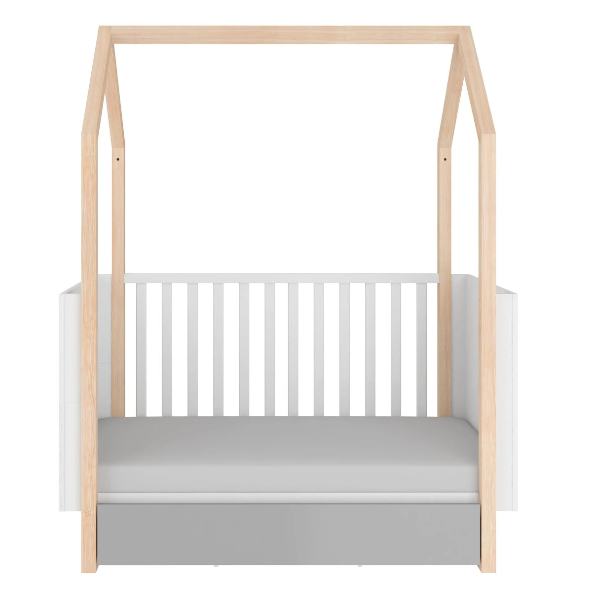 Bellamy Pinette Babykamer: Ledikant/Juniorbed, Commode En 2-Deurskast - Afbeelding 5