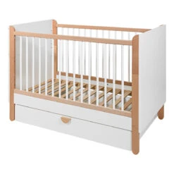 Bellamy Ratata Babykamer: Ledikant En Commode -Babyproducten Winkel bellamy ratata 60 x 120 cm ledikant rabilo60 19 1
