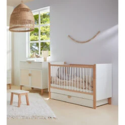 Bellamy Ratata Babykamer: Ledikant En Commode