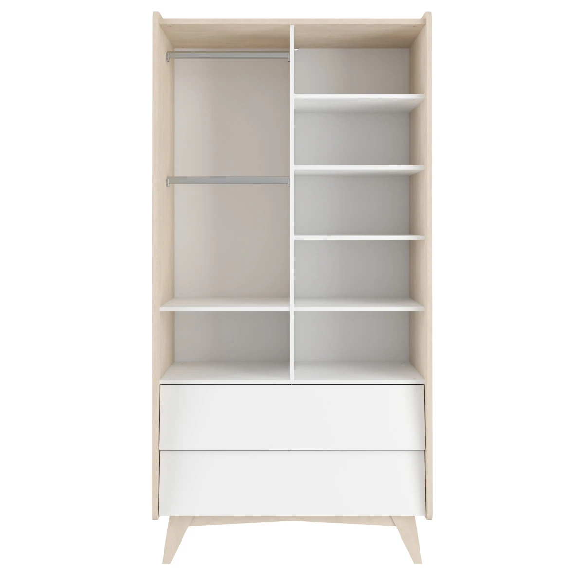 Bellamy So Sixty 2-Deurskast SSBISZ2D 4 Bellamy So Sixty 2-Deurskast SSBISZ2D - Afbeelding 2