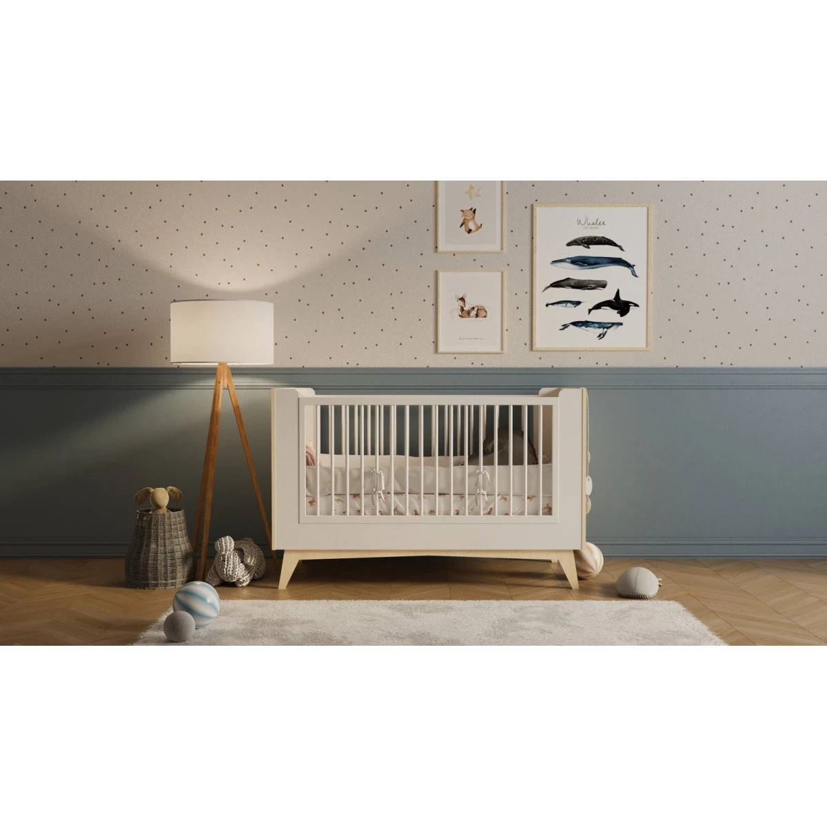 Bellamy So Sixty Babykamer: Ledikant/Juniorbed En Commode 15 Bellamy So Sixty Babykamer: Ledikant/Juniorbed En Commode - Afbeelding 13